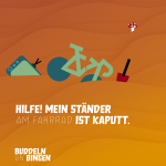 Hilfe! Mein Ständer ist kaputt.