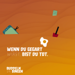 Wenn du gegart wirst, bist du tot.